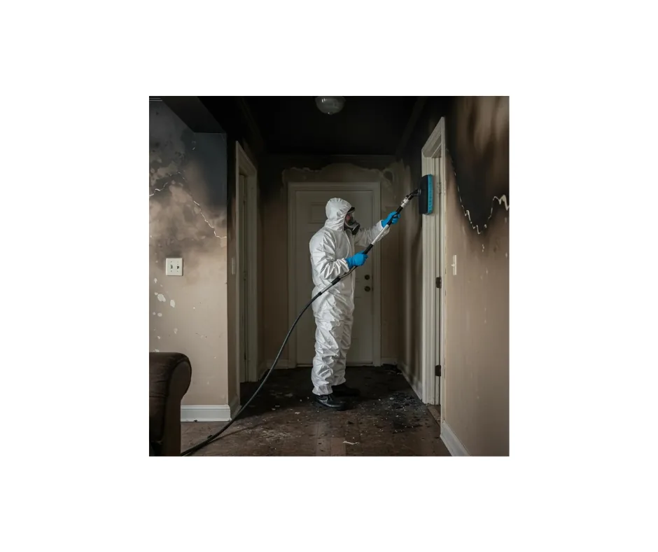 Fire & Smoke Damage Restoration project photo, Jericho